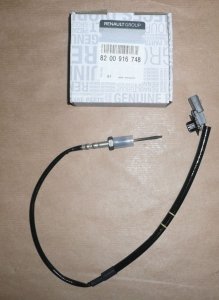 Capteur de température des gaz d'échappement ORIGINAL Capteur de température des gaz d'échappement Renault Master 2010- III 2.3 