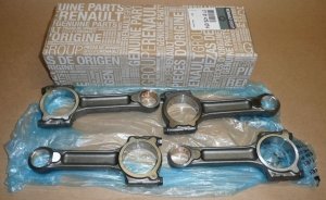 Original  Jeu complet de bielles 4 pièces Renault 1.5 dci K9K ,  7701475074