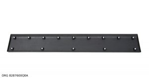 Panneau de porte coulissante droite Renault Master III, 8287600Q0A, 828200147R