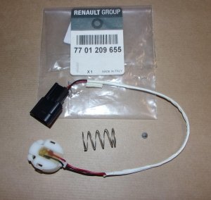Original  Récepteur de poignée Renault Megane II arrière ,  7701209655
