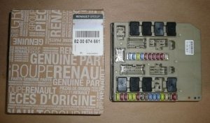 Boîte à fusibles Centrale électrique UPC Unité de commande CLIO 2005- MODUS, 8200674661, 8200674661
