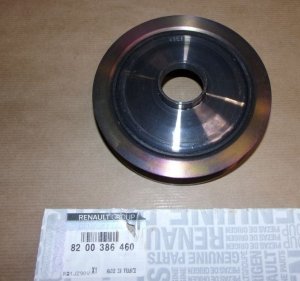 Original  Poulie de vilebrequin Renault Clio II 2.0 16V Sport , 8200386460