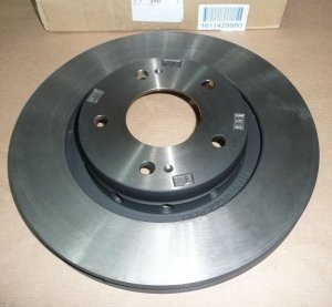 DISQUE de frein CITROEN C-CROSSER PEUGEOT 4007 AVANT 1 PIÈCE VENTILÉE ,  1611429880