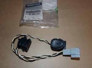 Original  Interrupteur de klaxon Renault Megane, Scenic ,  7700843221