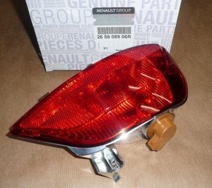 Original Feu antibrouillard pour Megane MK4 Scenic MK4 réflecteur arrière droit ,265808906R