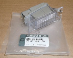 Original  Lampe de plaque d'immatriculation Renault Laguna II, Renault Master II ,  7700796163