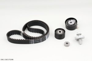 Kit de courroie de distribution d'origine Renault 1.4/1.6 16V K4J/K4M, 130C17529R, 130C17529R
