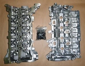 Culasse d'origine + 16 soupapes Renault 2.3 dci M9T BT, 1104100Q3E, 110415059R