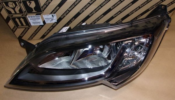 Original  Projecteur Peugeot Boxer III gauche noir sans bande LED ,  1682748780