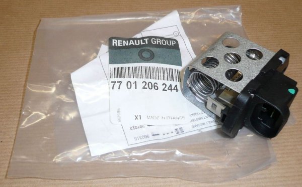 Original  Support de ventilateur Renault Mégane II, Renault Clio II ,  7701206244