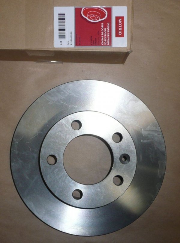 Original  Disque de frein Renault Master III 2.3DCI 10|} Avant 1 pièce ventilée , 8660003514
