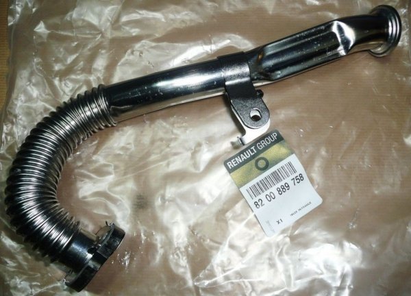 Conduite d'origine vanne EGR vers refroidisseur EGR Renault Master 2.0, 2.3 dCi, 8200889758