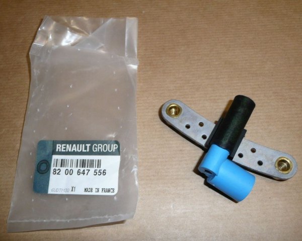 Original  Capteur de position du vilebrequin Renault Megane Automatique Fluence, Kangoo, Laguna II, Megane II, Scenic II , 8200647556