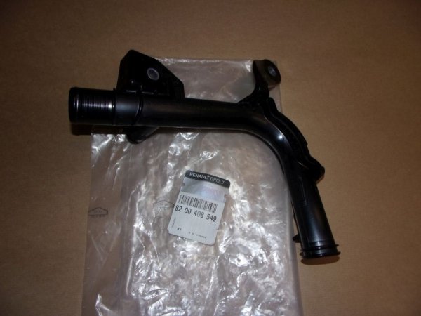 Original  Conduite d'eau Renault Megane III, Kangoo I, II, Renault Clio II, III, Fluence, Laguna II, III, Megane II, III, Modus, Scenic II, III, Wind, Dacia Duster, Lodgy, Logan I, II, Sandero I, II 1.4/1.6 16V , 8200408549