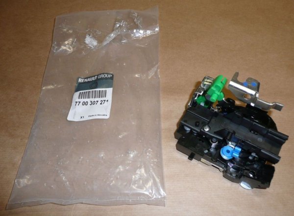 Original  Serrure de porte Renault Kangoo porte coulissante non électromagnétique ,  7700307271