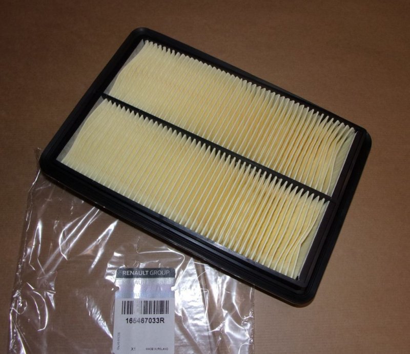 Filtre à air Renault Kadjar 1.5/1.6 dCi, 165467033R, 