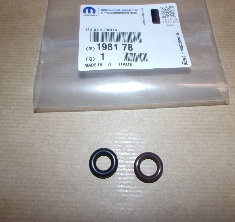 Joints d'injecteur Citroën C3, Citroën C4, Peugeot 207, Peugeot 208, 1981.78, 198178