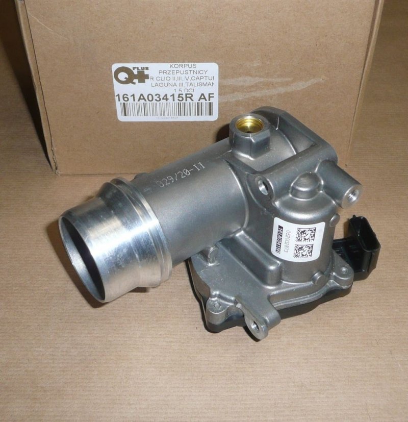 Corps de papillon Renault Captur 1.5DCI, 161A03415R, 