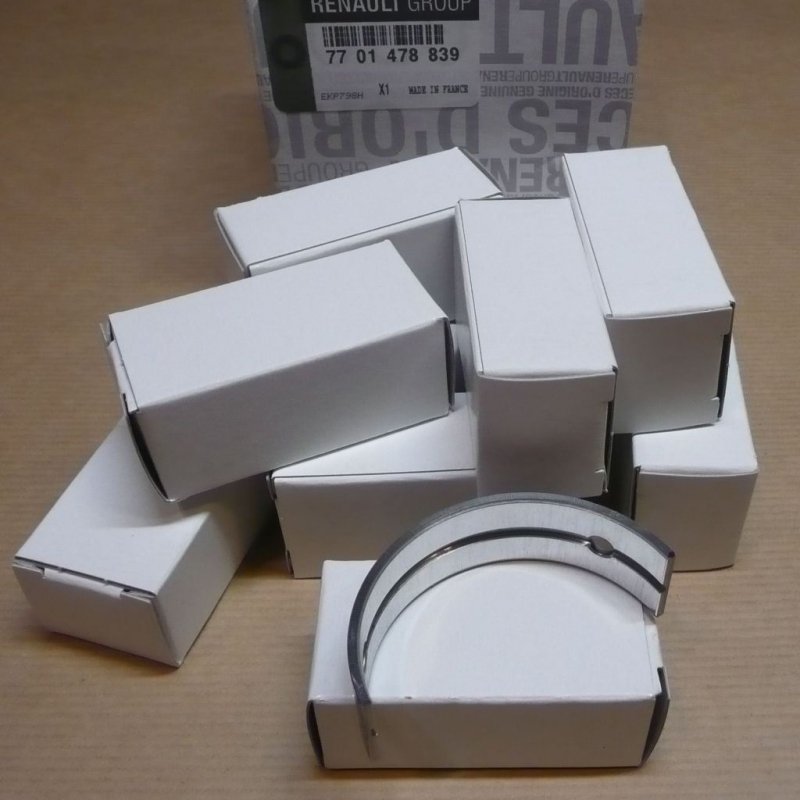 Original  Jeux de coussinets principaux complet Renault Koleos 2.0 16V 10 pièces Laguna 1.9 DCI , 7701478839