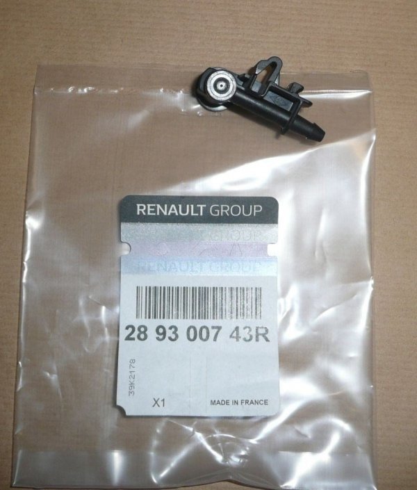 1x buse de lave-glace d'origine RENAULT Megane III 12-15 , 289300743R