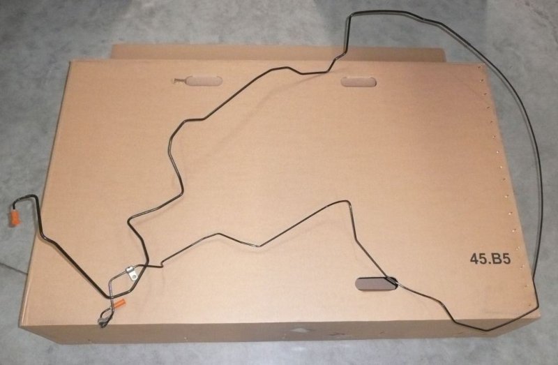 Original Tuyau hydraulique arrière d'origine Citroen C5 III , 9807562180