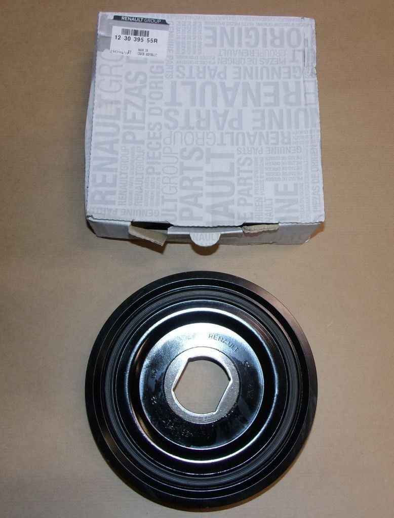 Poulie de vilebrequin Renault Trafic III 2.0DCI, 123039555R, 