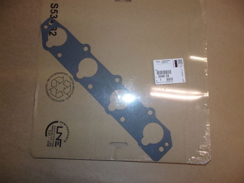 Joint de collecteur d'admission Peugeot 406 2.0, 0348.C8, 0348C8