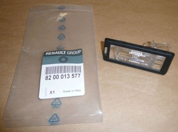 Plaque d'immatriculation d'origine numéro d'immatriculation renault Scenic Clio Laguna Zoe Duster Logan , 8200013577