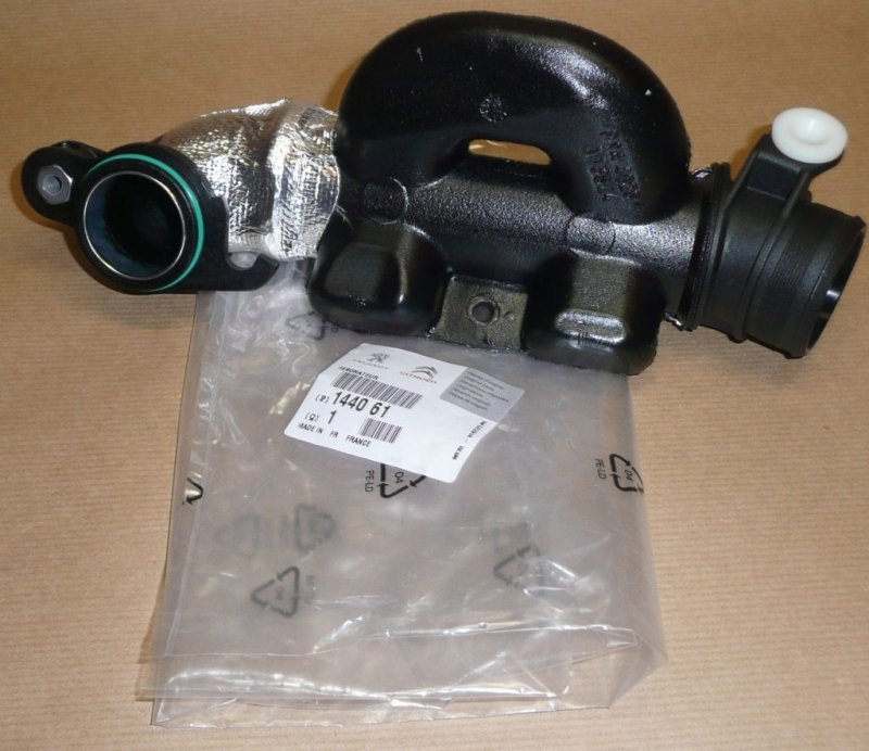 Conduit d'air d'admission Citroën C4, Citroën C4, Peugeot 307, 1440.61, 144061