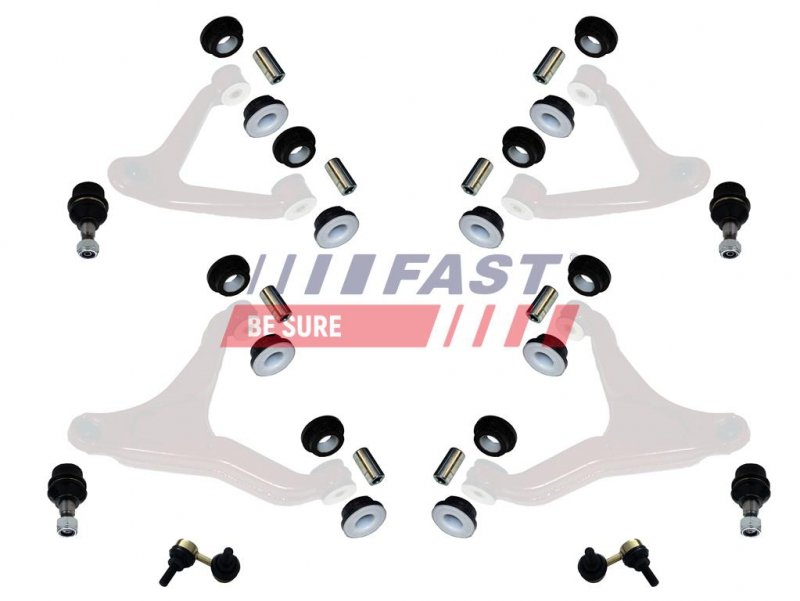 KIT DE RÉPARATION SUSPENSION IVECO DAILY 00> ESSIEU AVANT 29L/35S/35C