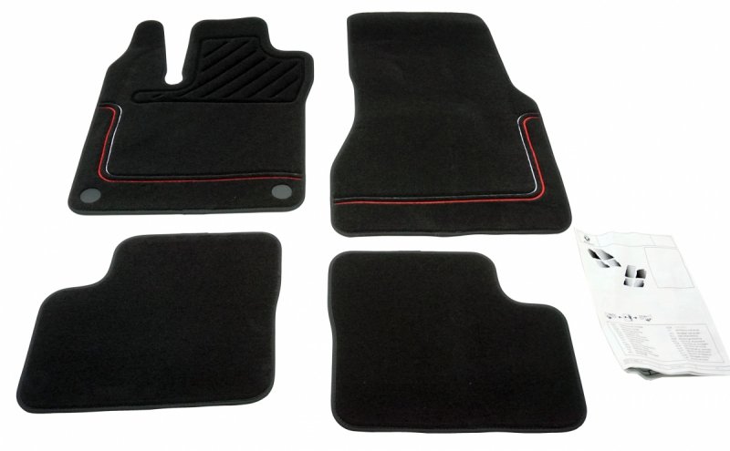 Tapis de sol en velours d'origine Renault Twingo III, 8201721137