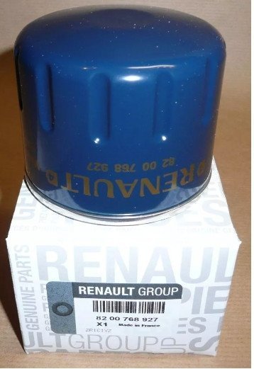 Filtre à huile d'origine pour Renault Clio Megane Laguna Kangoo Master II Scenic III Trafic Twingo , 8200768927