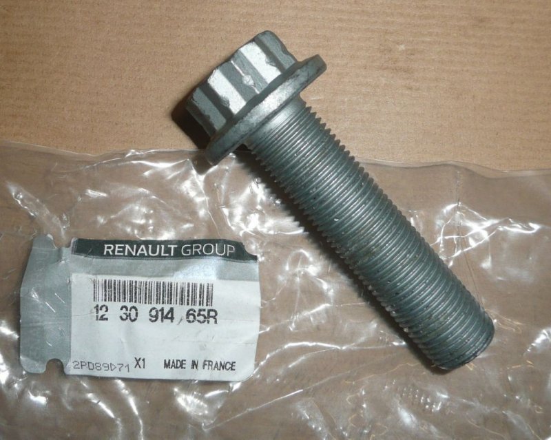 Boulon de vilebrequin Renault Laguna II, III 2.0DCI, 123091465R, 