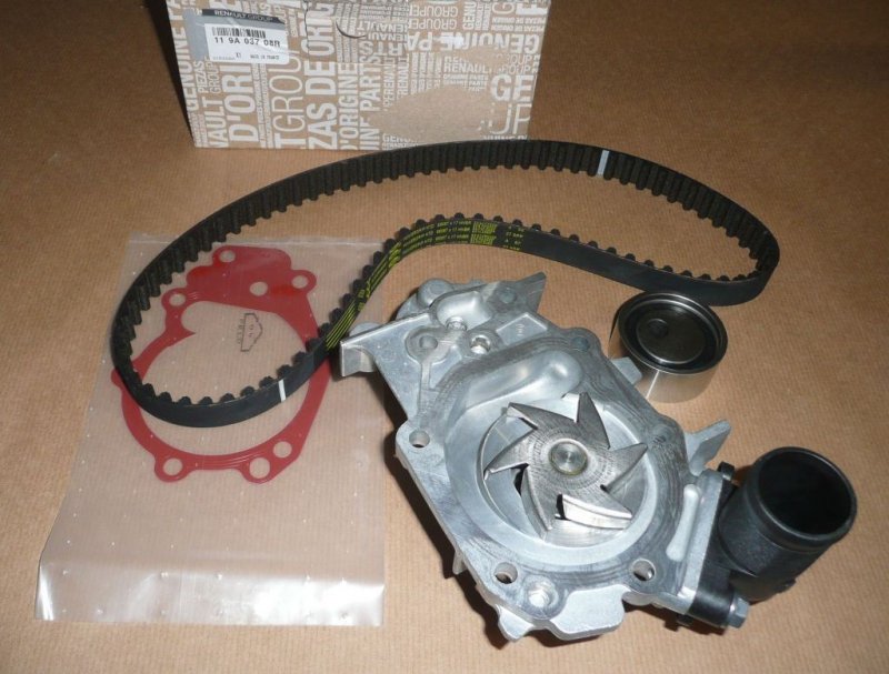 Kit de distribution complet + pompe Renault Clio, Twingo 1.2 D7D, 119A03708R, 