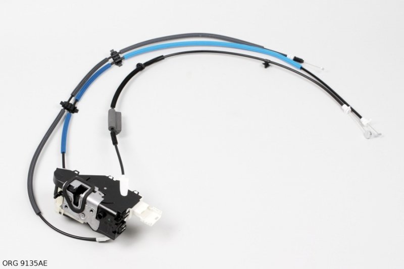 Serrure de porte avant gauche d'origine pour Peugeot 1007 avec verrouillage centralisé, 9135AE, 9135.AE