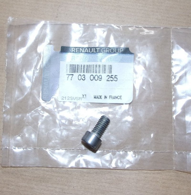 Original  Boulon de disque d'embrayage Renault 6x100-12 , 7703007154