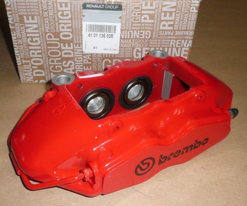 ORIGINAL Etrier De Frein Avant Gauche Renault Megane III RS Brembo , 410113693R ,  20.A425.03