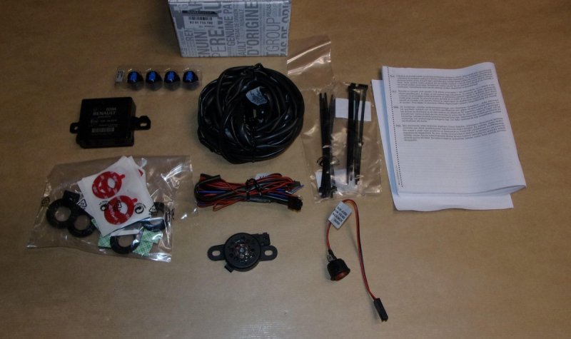  Capteurs de stationnement Renault Megane IV , 8201733192