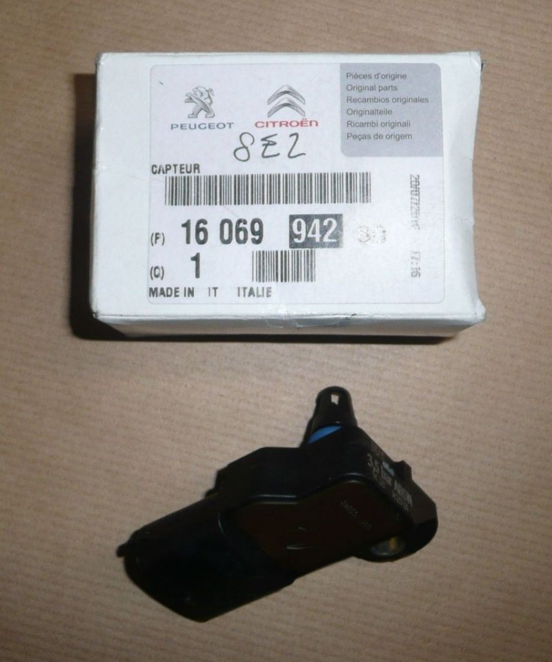 CAPTEUR DE PRESSION DE CARBURANT C C3,C4,P208 1.4VTI C C3 PICASSO,DS3/4 1.6VTI ,  1606994280