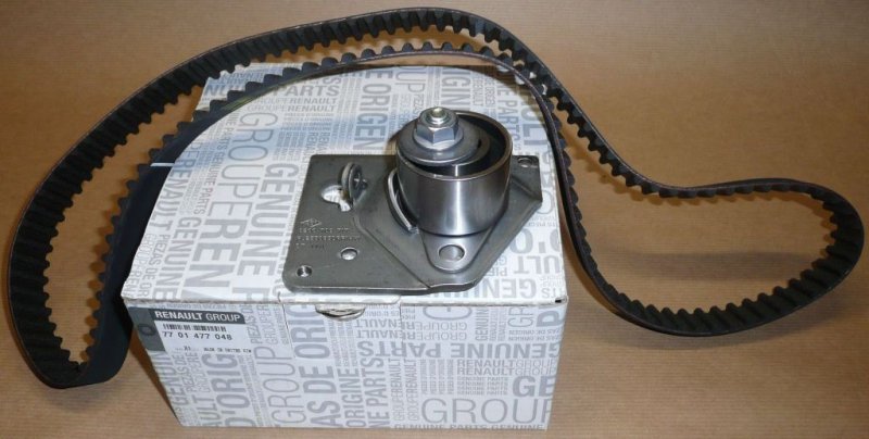 Original  Kit de distribution complet Renault Laguna II, Espace IV 1.9dci Renault Clio II, Kangoo, Master II, Megane II, III, Trafic II, Scenic II, III F9Q ,  7701477048