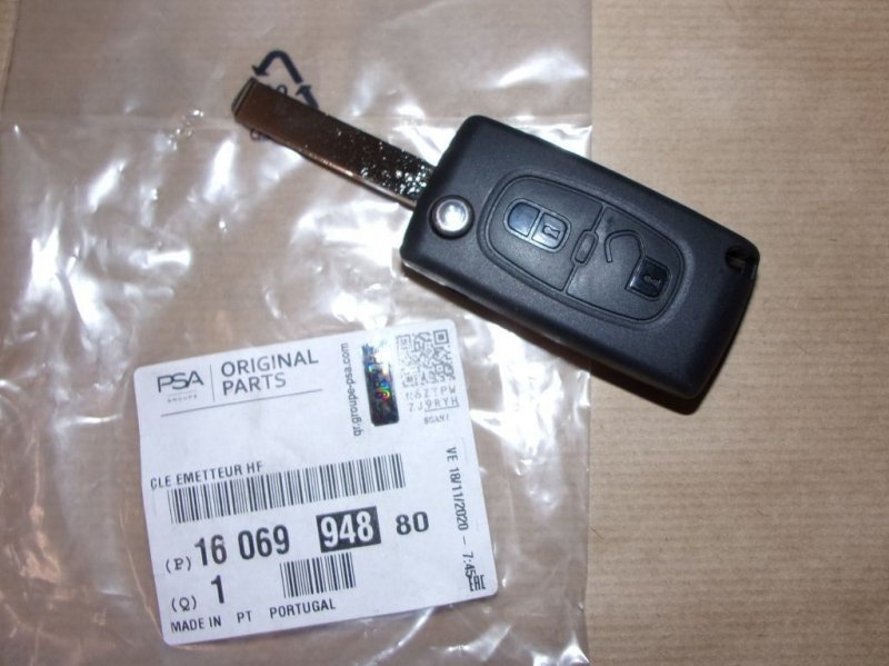 Clé PEUGEOT 3008 I ,  1606994880
