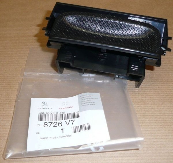 Poignée de hayon d'origine Citroën C4 Picasso Grand Picasso, 8726V7, 8726.V7