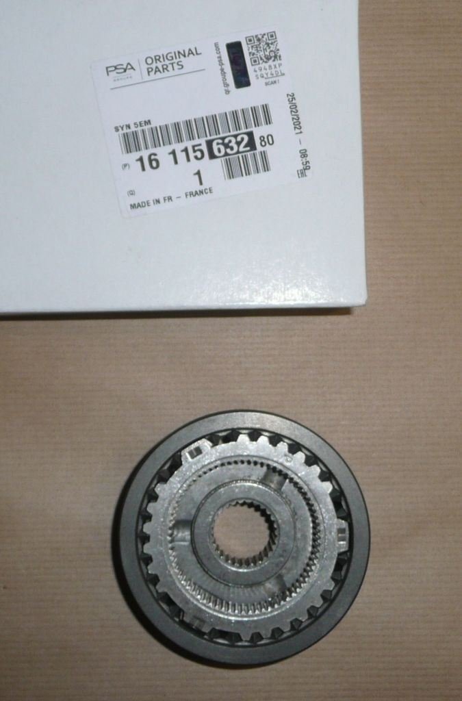 SYNCHRONISATEUR DE BOÎTE DE VITESSES 5ÈME VITESSE BE4- PSA LIGNE PRINCIPALE ,  1611563280
