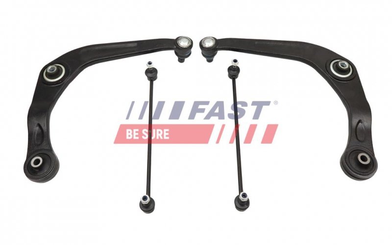 JEU DE BRAS DE LIAISON, SUSPENSION DE ROUE PEUGEOT 206 98> SET AVANT G+D