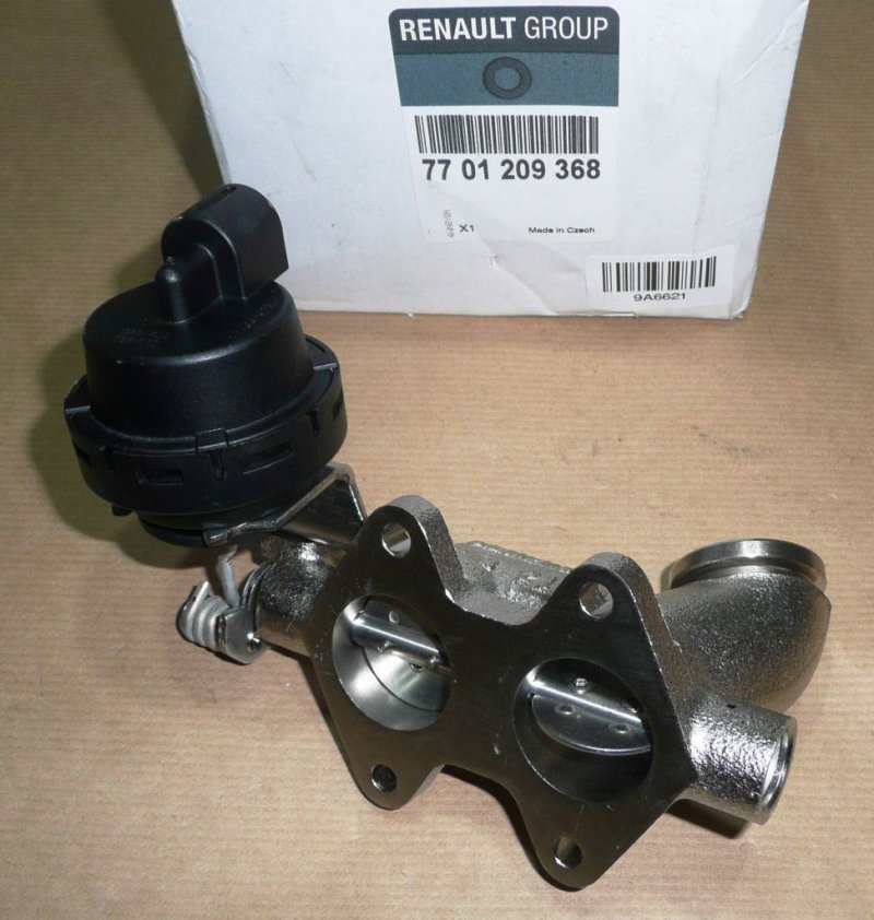 Original Vanne EGR Renault Trafic Master II 2.2 2.5dci ,  7701209368 , 1495600Q0E