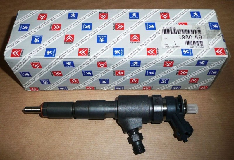Injecteur Citroën C2, C3 Peugeot 206, 307 1.4 HDI, 1980.A9, 1980A9