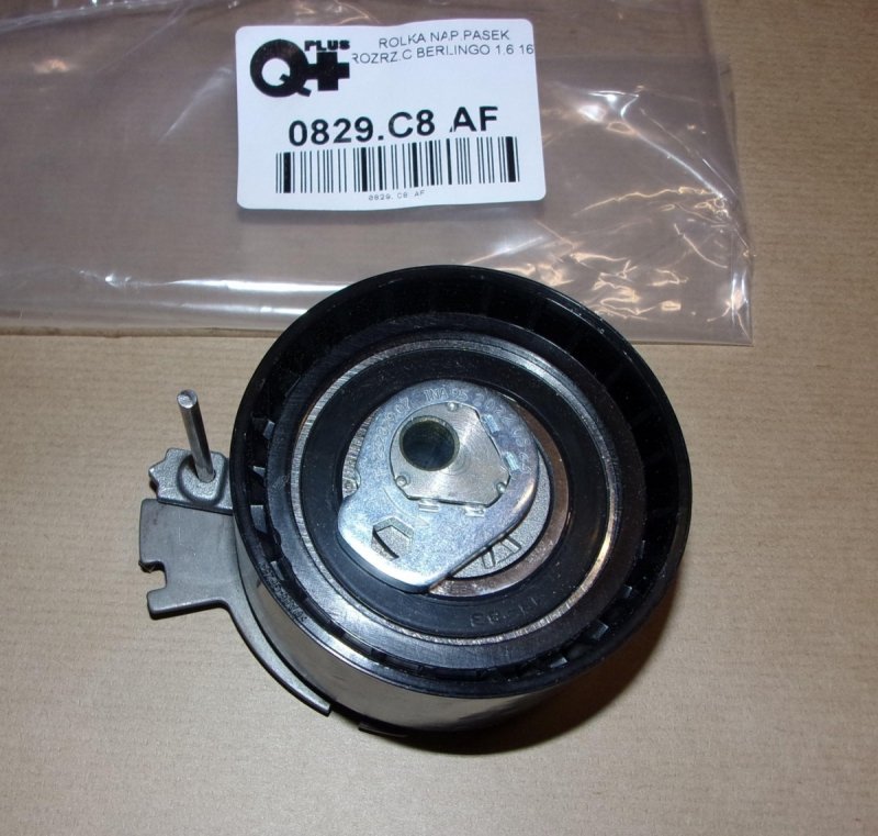 Rouleau tendeur de courroie de distribution Citroën Berlingo 1.6 16V, 0829.C8, 0829C8