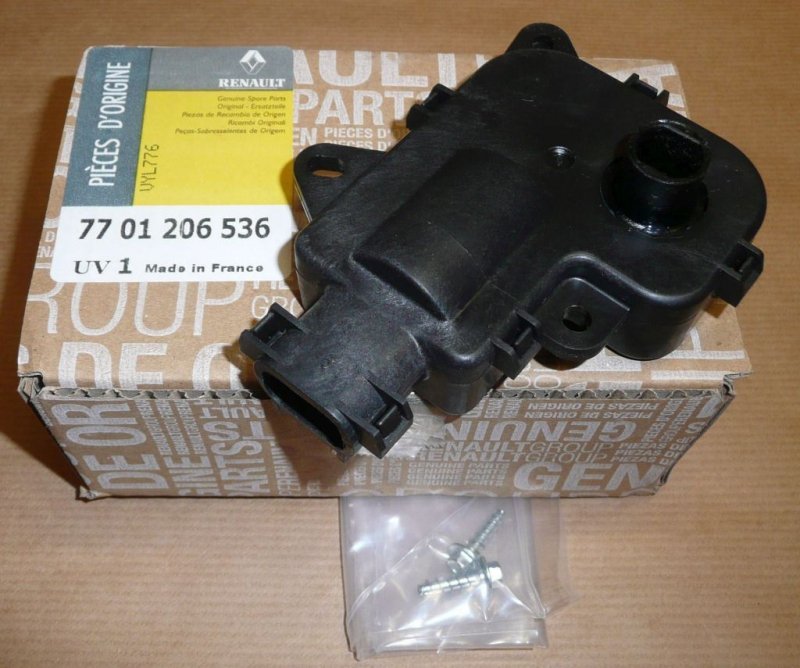 Original  Moteur de régulation de ventilation Renault Espace IV avec climatisation Renault Laguna II, Renault Vel Satis ,  7701206536