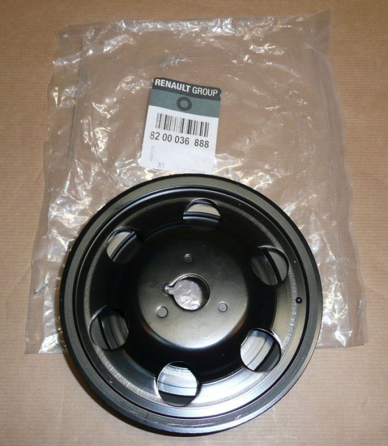 Original  Poulie de vilebrequin Renault Clio II, Kangoo 1.2 Renault Twingo , 8200036888