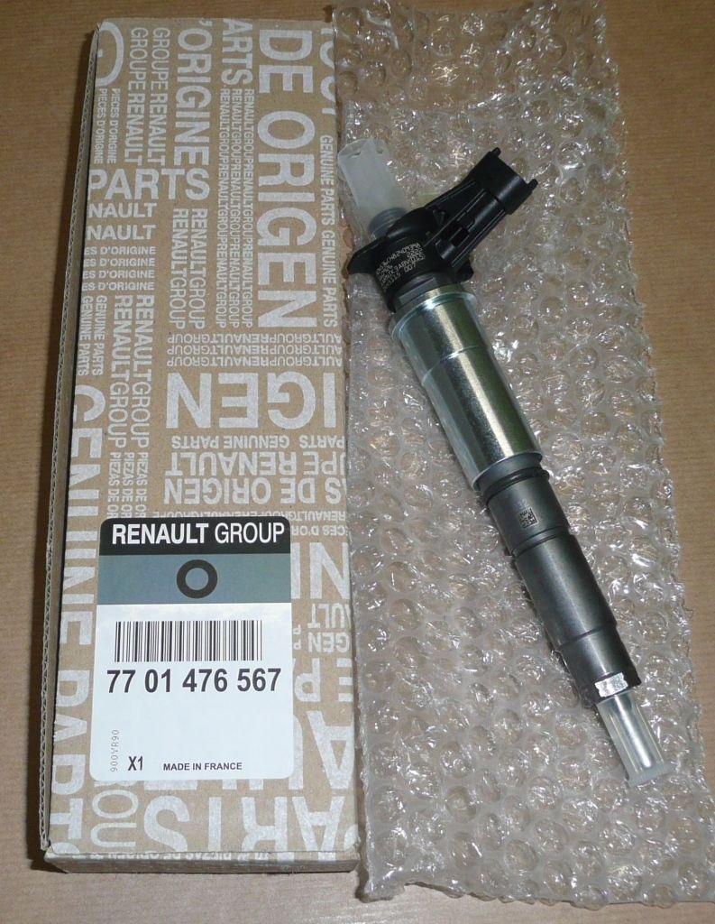 Original  Injecteur Renault Trafic II, Koleos 2.0dci Renault Espace IV, Laguna II, III, Mégane II, Scénic II, Vel Satis piézoélectrique. ,  7701476567